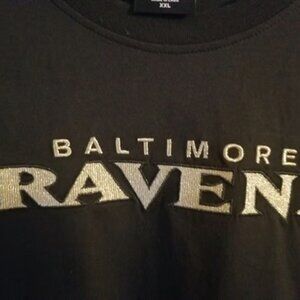 New Era Baltimore Ravens Black T-Shirt, XXL